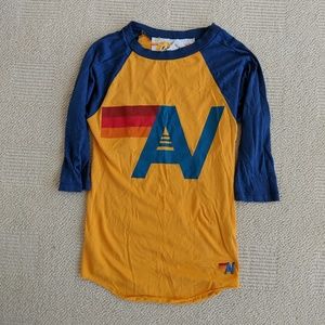 Aviator Nation new with tags - quarter sleeve tee